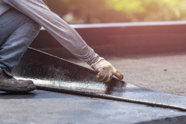 Professional Waterproofing technician working in Lexington, VA